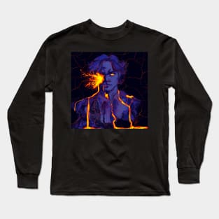 Sam Winchester - Fire Within drawing Long Sleeve T-Shirt